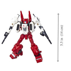 Transformers Toys Generations War for Cybertron Deluxe WFC-S22 Autobot Six-Gun Weaponizer Action Figure - Siege Chapter