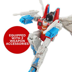 Transformers Toys Generations War for CybertronVoyager WFC-S24Starscream Action Figure - Siege Chapter