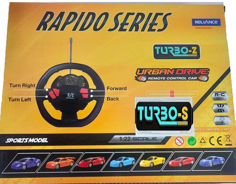 TurboS 1:22 Remote Control Rapido Bandit, Blue