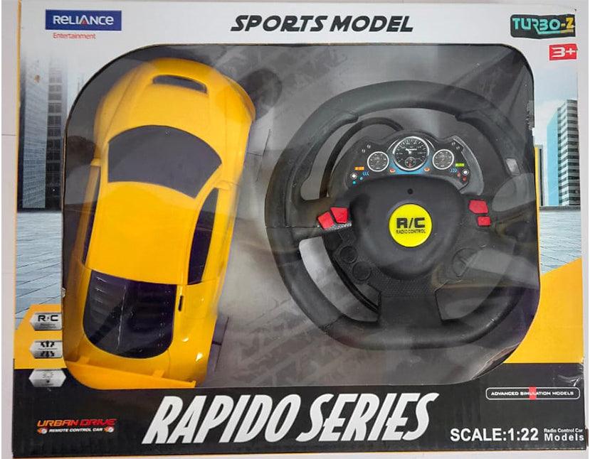 TurboS 1:22 Remote Control Rapido Road Runner, Yellow