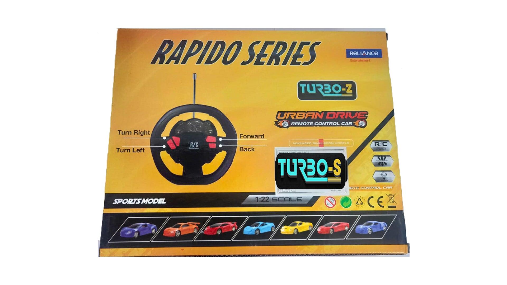 TurboS 1:22 Remote Control Rapido Speedster, Dark Blue