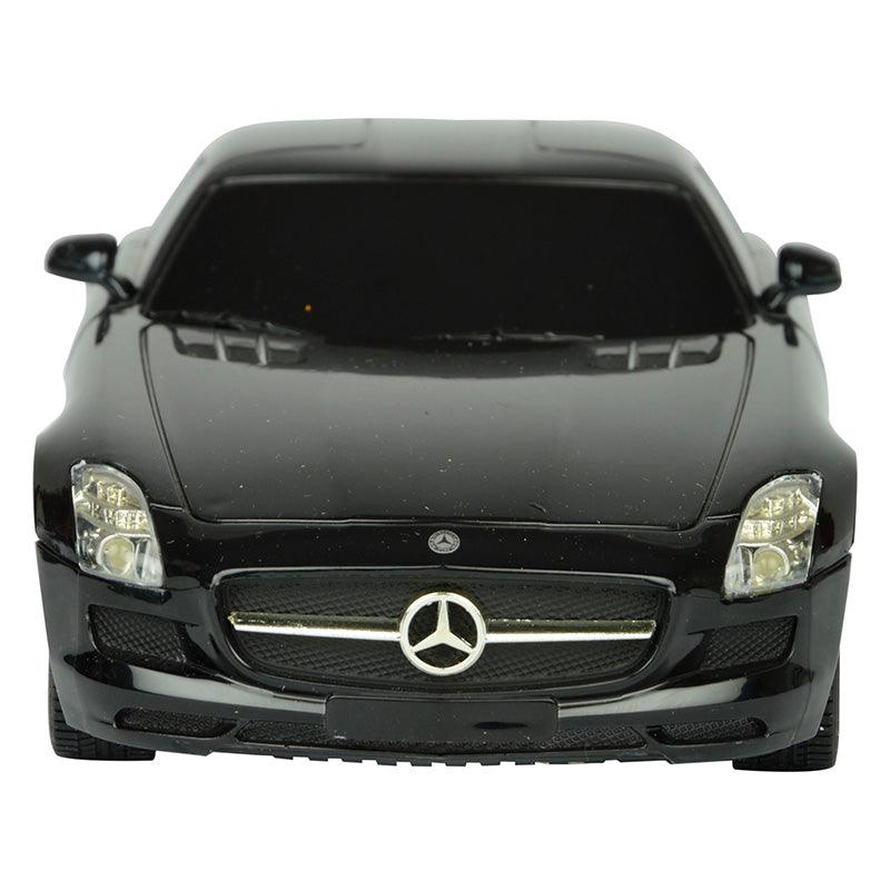 TurboS 1:24 Remote Control Benz SLS Licensed Toys Car, Black