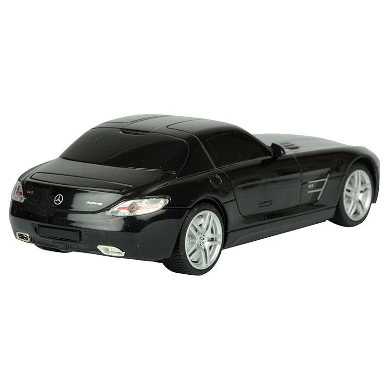 TurboS 1:24 Remote Control Benz SLS Licensed Toys Car, Black