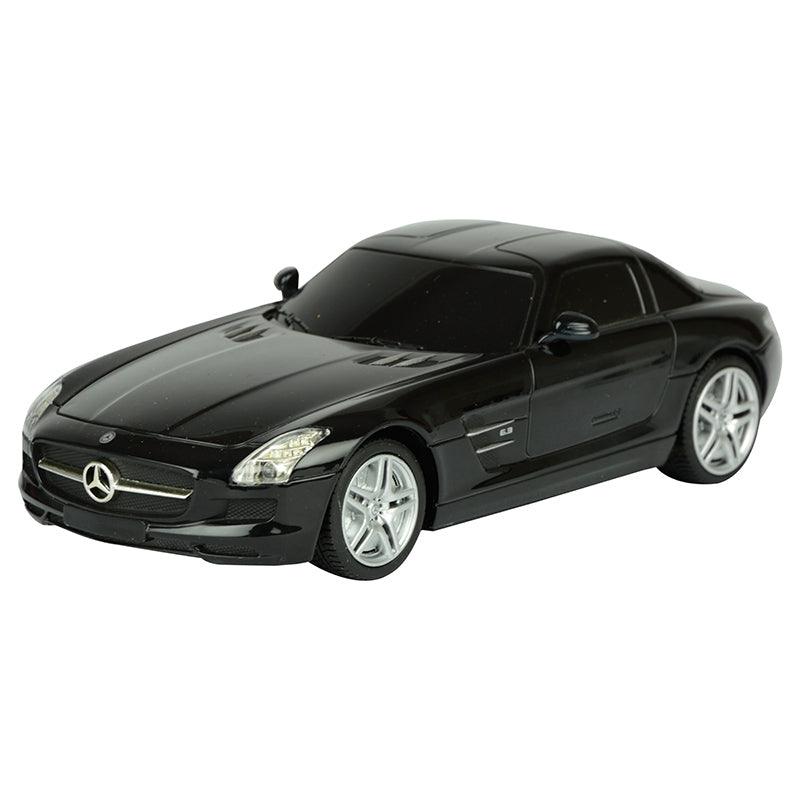 TurboS 1:24 Remote Control Benz SLS Licensed Toys Car, Black