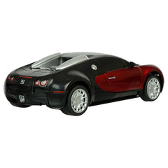 TurboS 1:24 Remote Control Bugatti Licensed Toys Car, Red