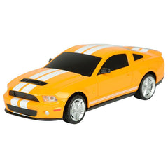 TurboS 1:24 Remote Control GT500 Ford Mustang Licensed Toys Car, Yellow