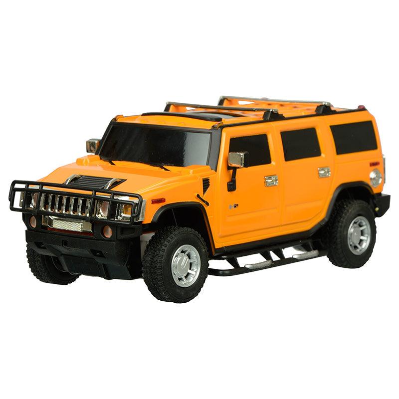 TurboS 1:24 Remote Control Hummer H2 Licensed Toys Car, Yellow
