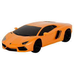TurboS 1:24 Remote Controlled Lamborghini Aventador Coupe Licensed, Orange