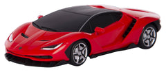 TurboS 1:24 Remote Controlled Lamborghini Toy Licensed Car, Red