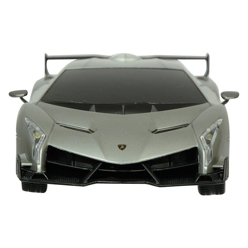 TurboS 1:24 Remote Controlled Lamborghini Veneno Licensed, Grey