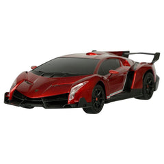 TurboS 1:24 Remote Controlled Lamborghini Veneno Licensed, Red