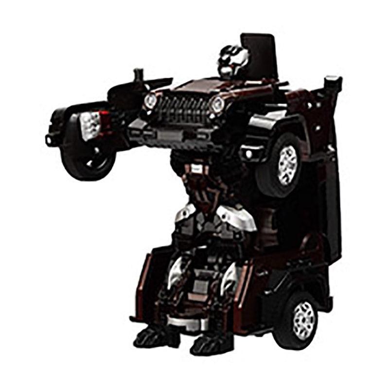 TurboZ TT658 Remote Control Changing Robot MUV, Brown