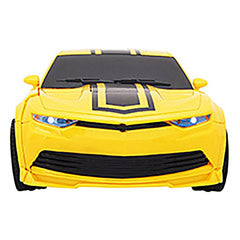 TurboZ TT671A Remote Control Changing Robot Car, Yellow