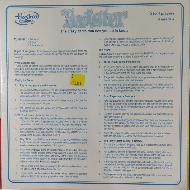 Twister Party Game For Family and Kids Ages 4 and Up, Indoor and Outdoor Classic Game