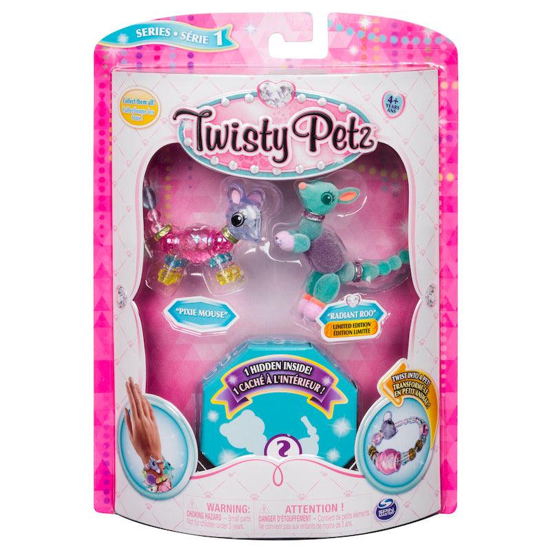 Twisty Petz Collectible Dazzling Bracelets, 3 Pack Set, Styles May Vary