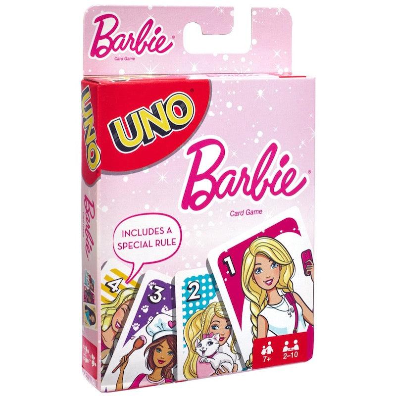 UNO Barbie Card Game