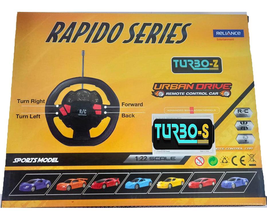 Turbos 1:22 Remote Control Rapido Torch, Orange