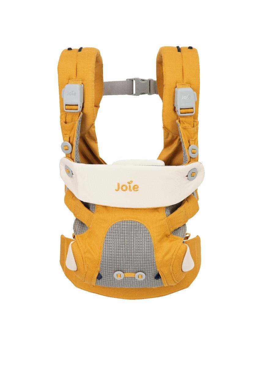Joie Savvy Baby Carrier Butterscotch - Baby Holder Bag for Newborn & Infants with 4-in-1 Carrying Positions for 0-4 Years