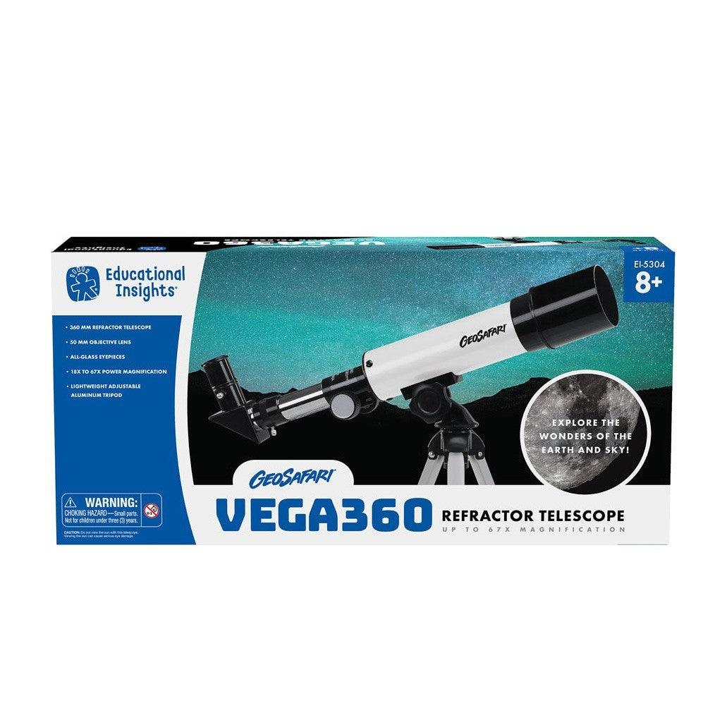 Learning Resources Vega 360 Telescope (Geovision Precision Optics) White & Black