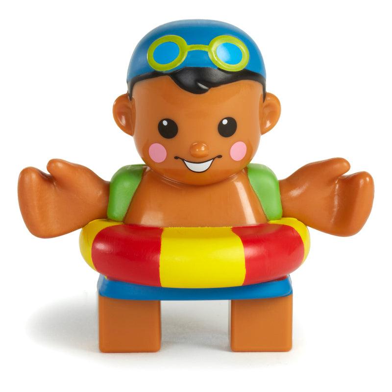 Little Tikes Waffle Blocks Figure Pack - Buddies for Kids 2+ & Above, Swimmer