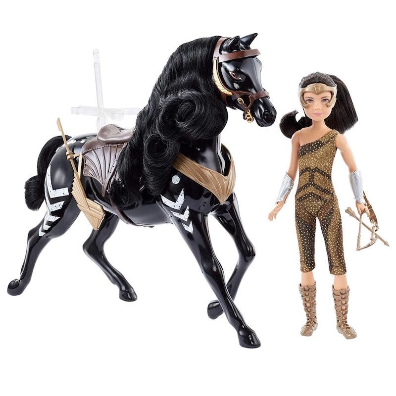 Wonder Woman 84 Young Diana Doll & Horse