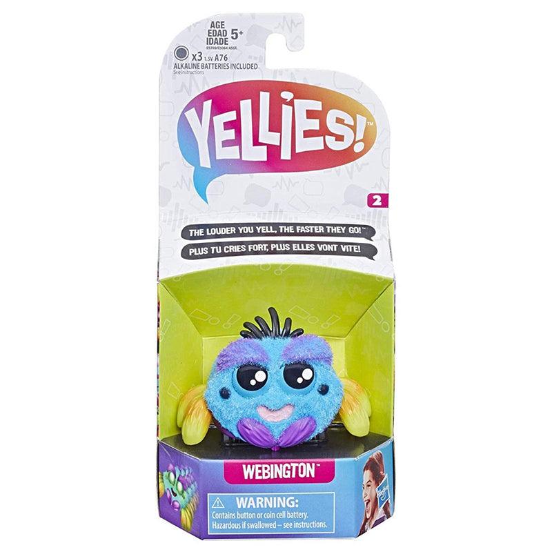 Yellies! Webington Voice-Activated Spider Pet