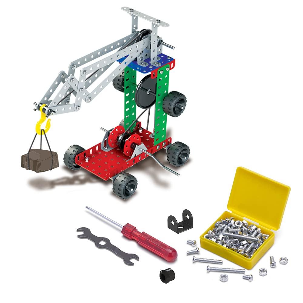 Zephyr Mechanix - 4 DIY Mechanical STEM Toy for Ages 7-15 Years
