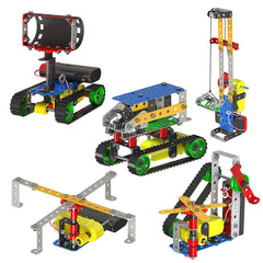 Zephyr Mechanix - Robotix 2 Motorized DIY Mechanical STEM Toy for Ages 8-99 Years